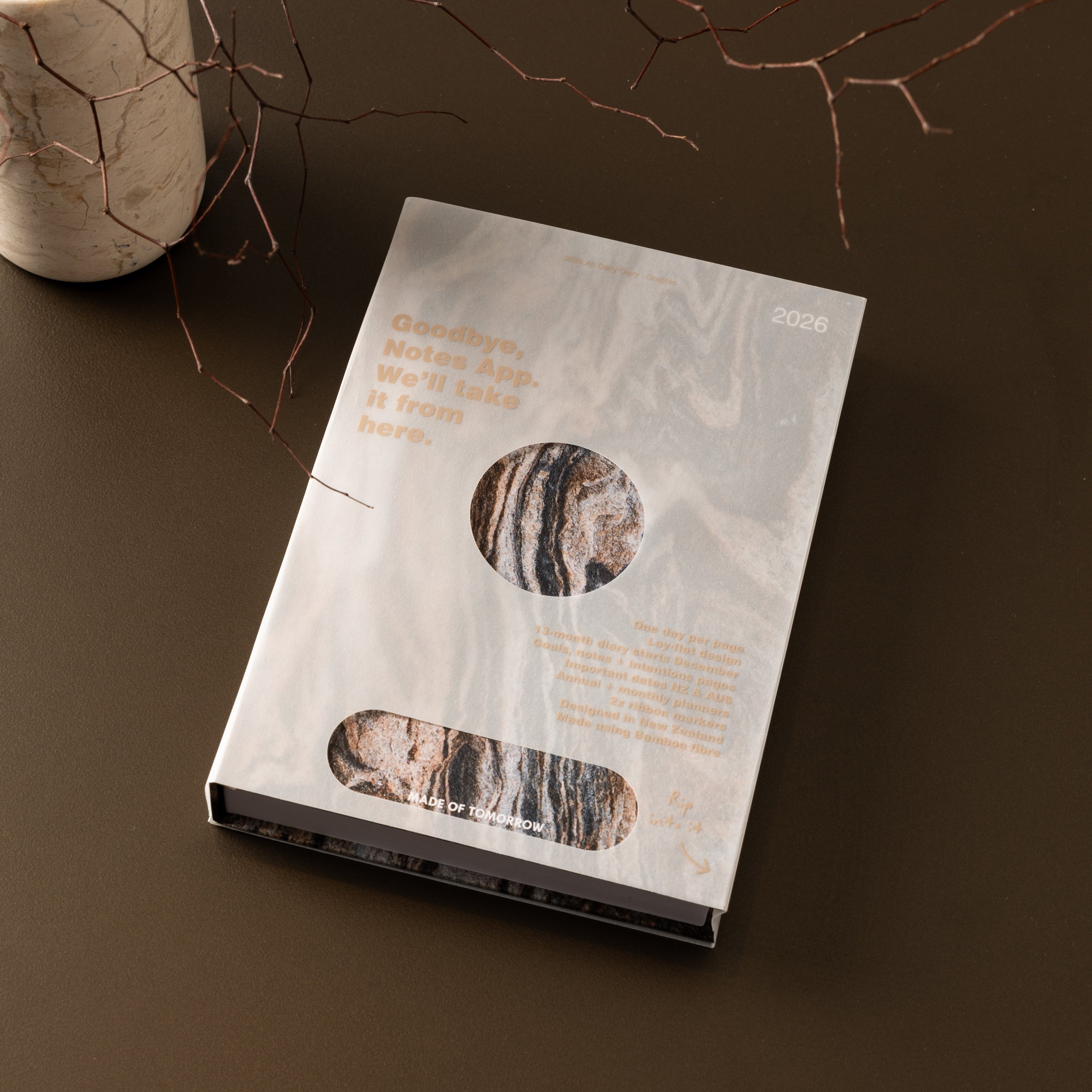 2026 A5 Daily Diary - Graphic