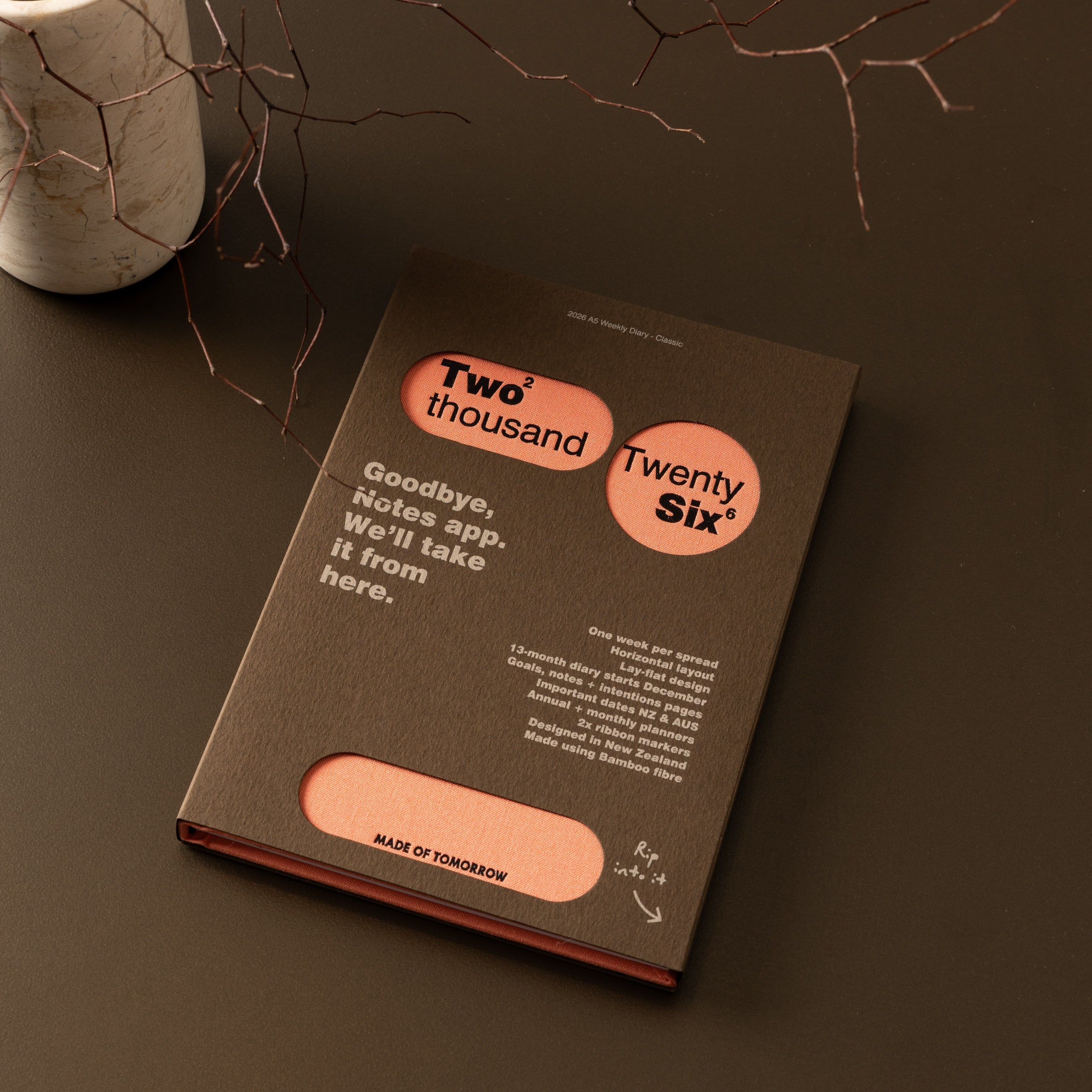 2026 A5 Weekly Diary - Classic