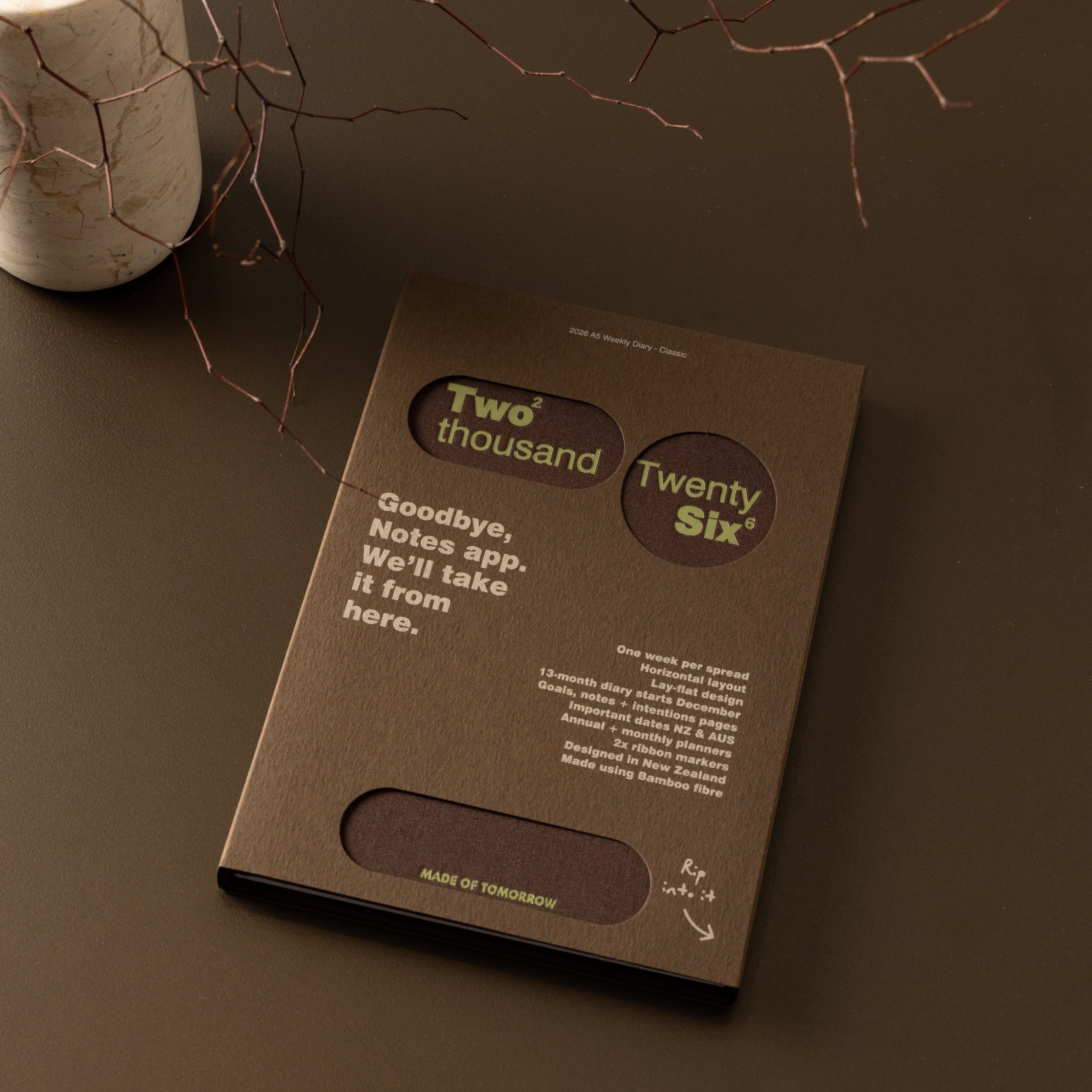 2026 A5 Weekly Diary - Classic