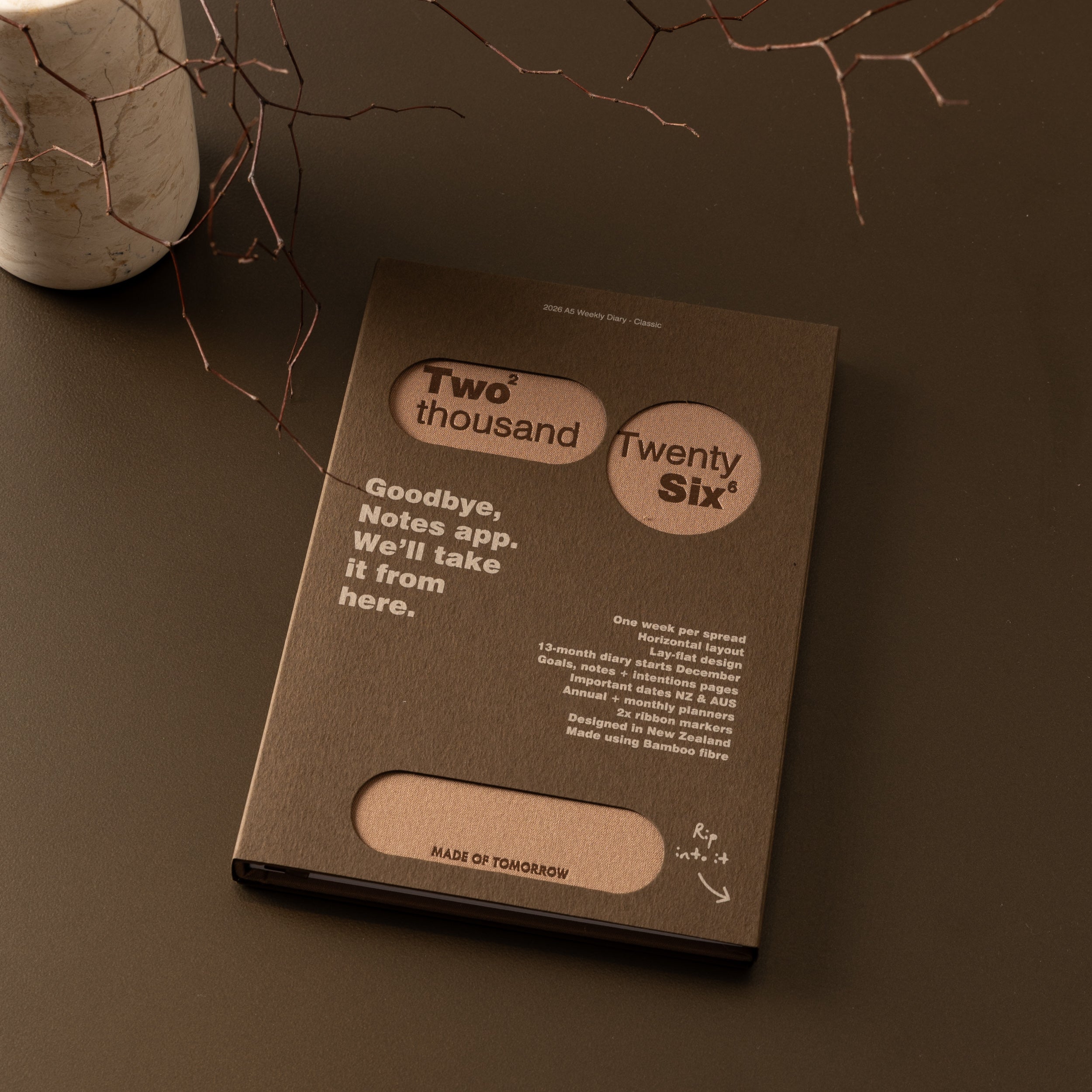 2026 A5 Weekly Diary - Classic