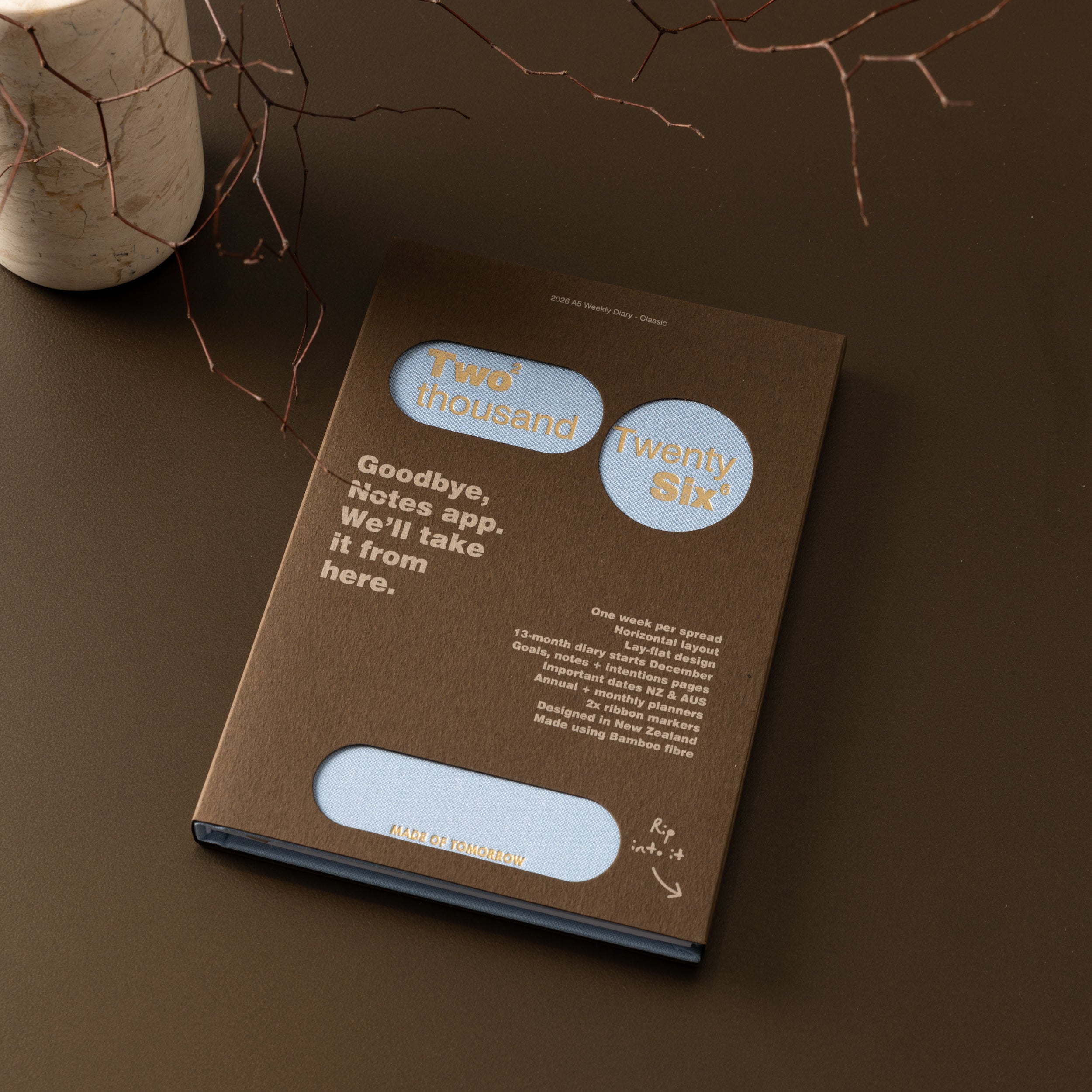 2026 A5 Weekly Diary - Classic