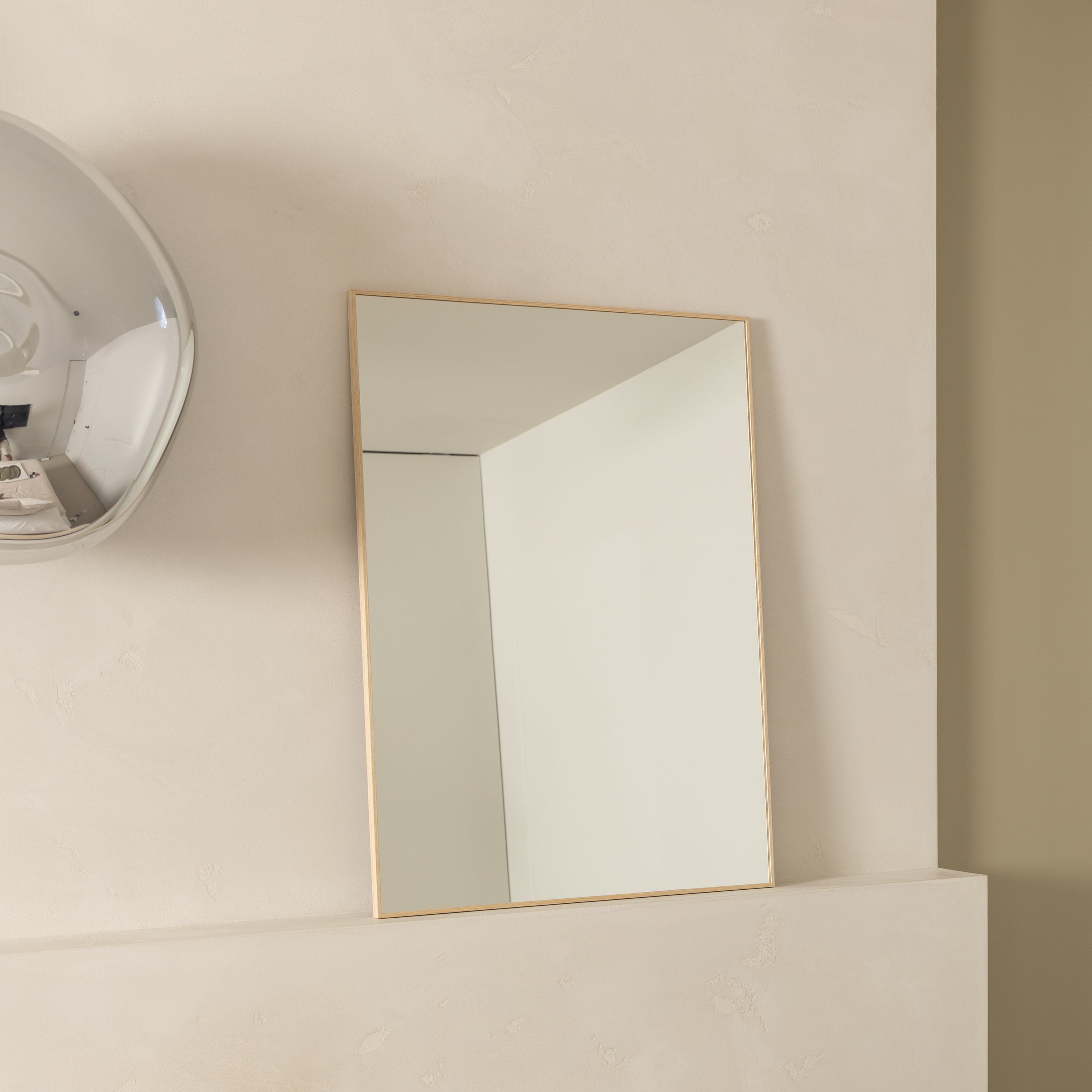 Framed Rectangle Wall Mirror