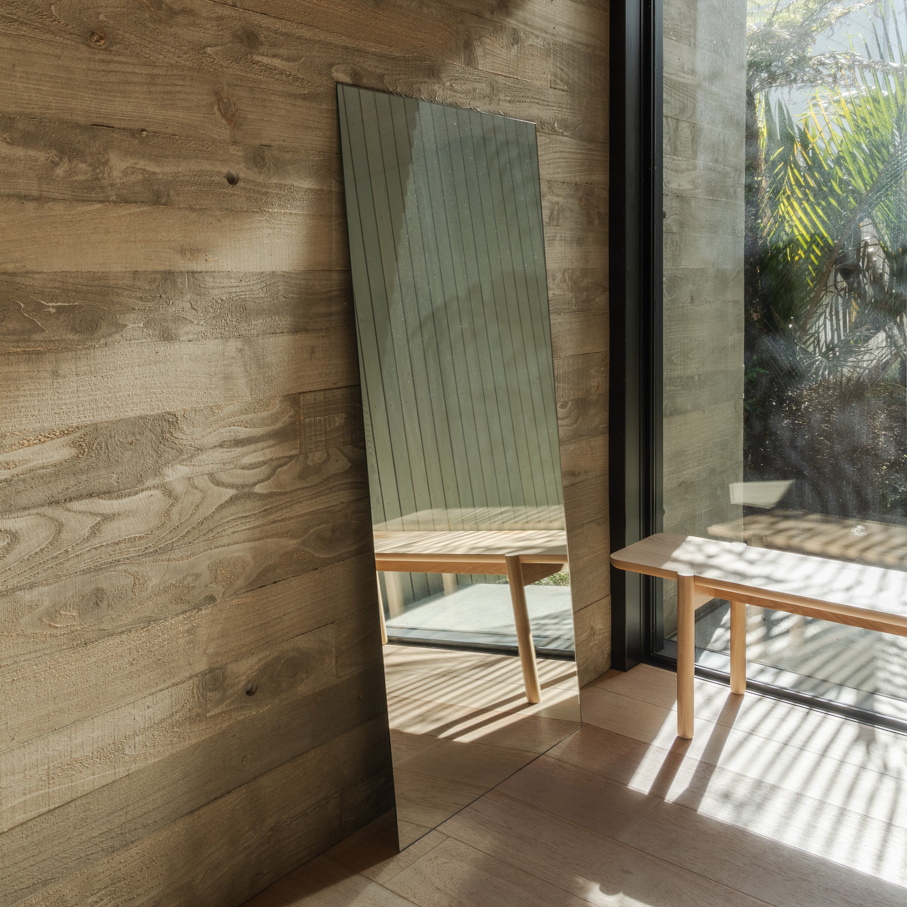 Frameless Rectangle Full Length Mirror