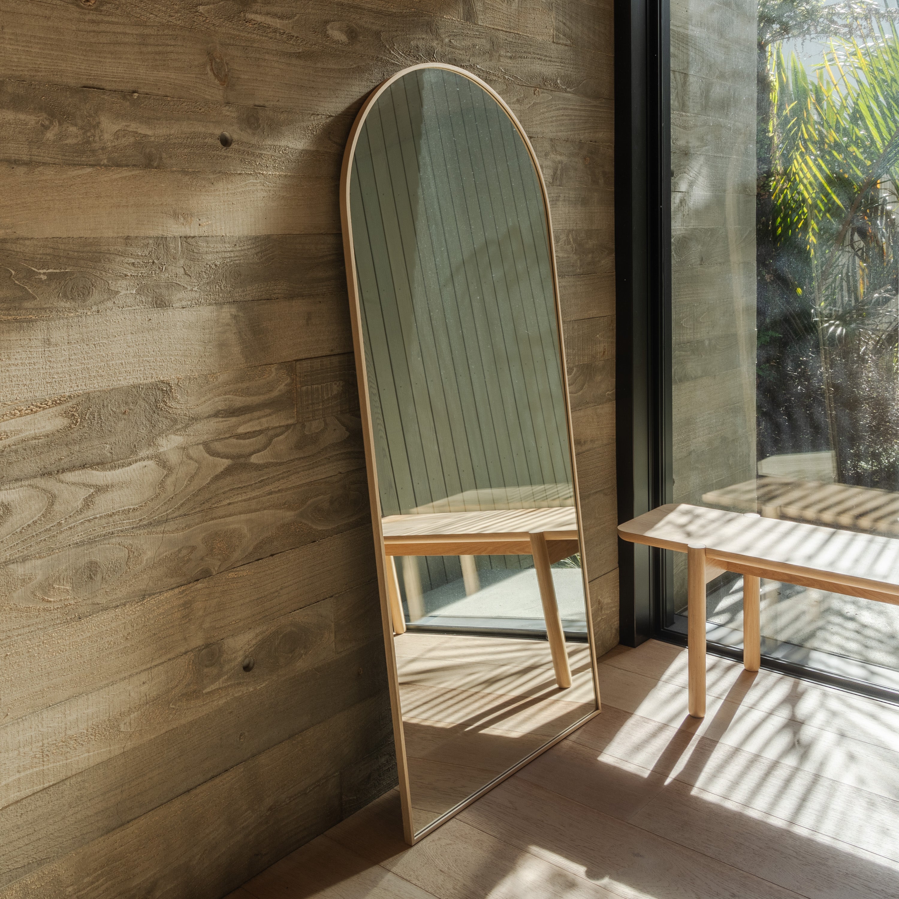 Framed Arch Full Length Mirror