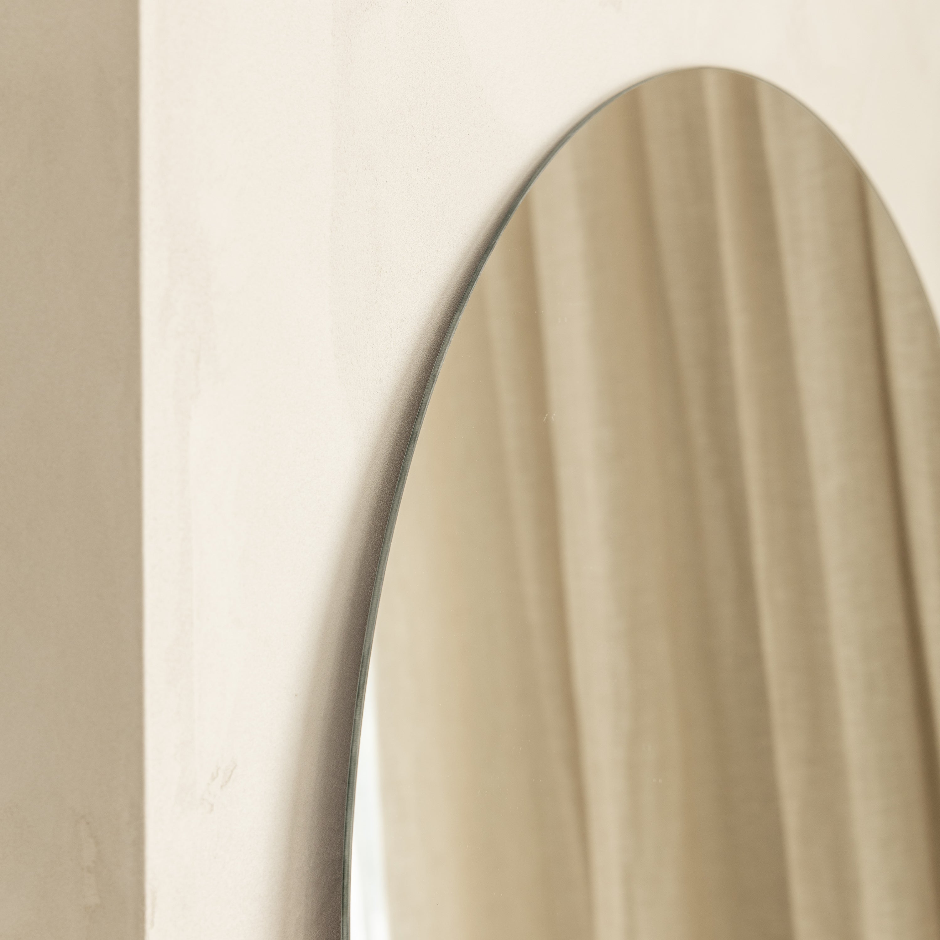 Frameless Arch Full Length Mirror