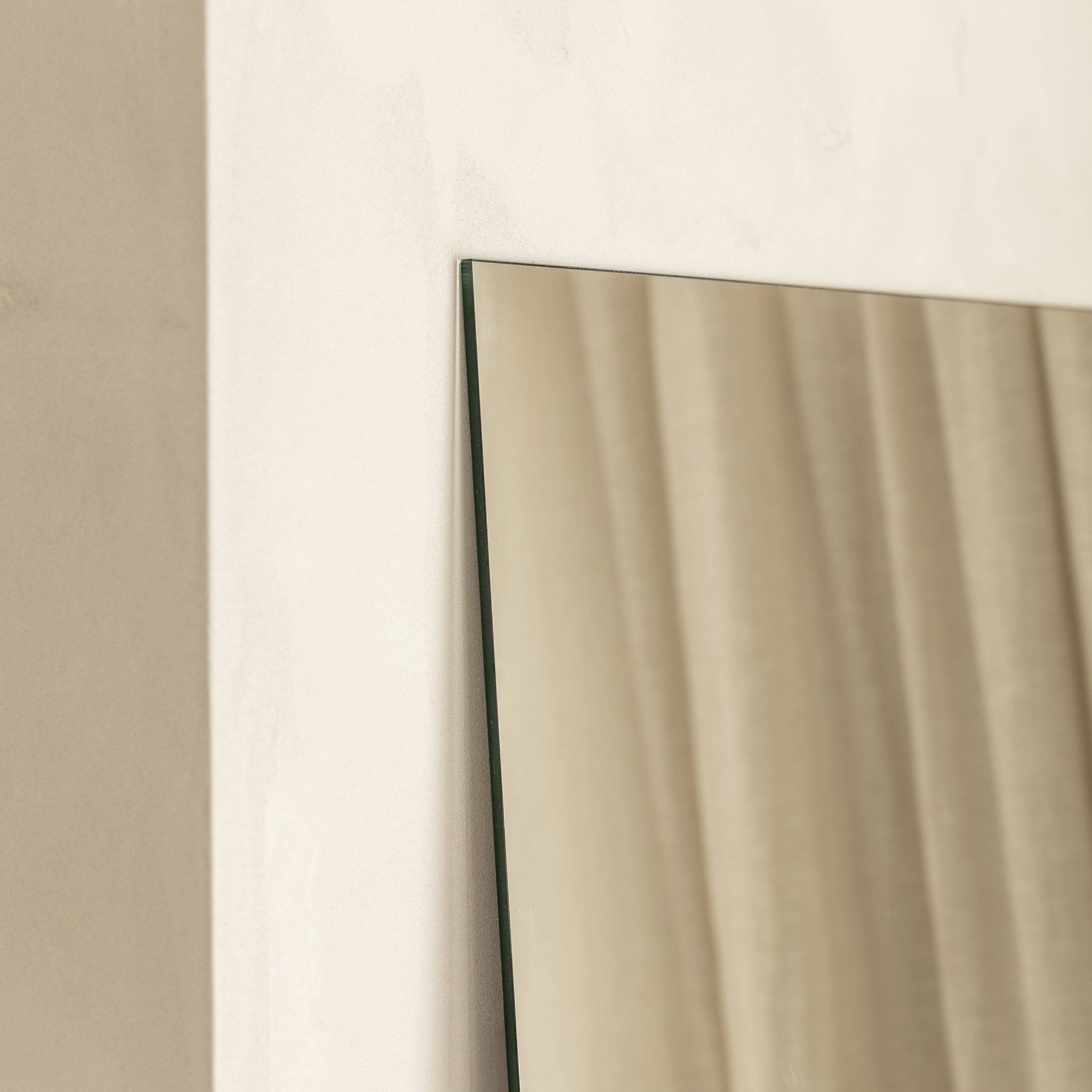 Frameless Rectangle Full Length Mirror